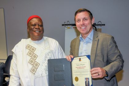 Barr. Obioma Success Akagburuonye Honoured in Brampton, Canada: