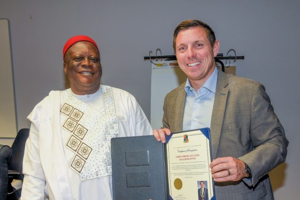 Barr. Obioma Success Akagburuonye Honoured in Brampton, Canada: