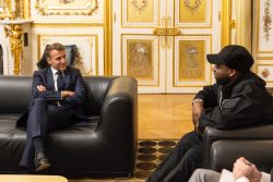 Davido Meets President Macron In Paris