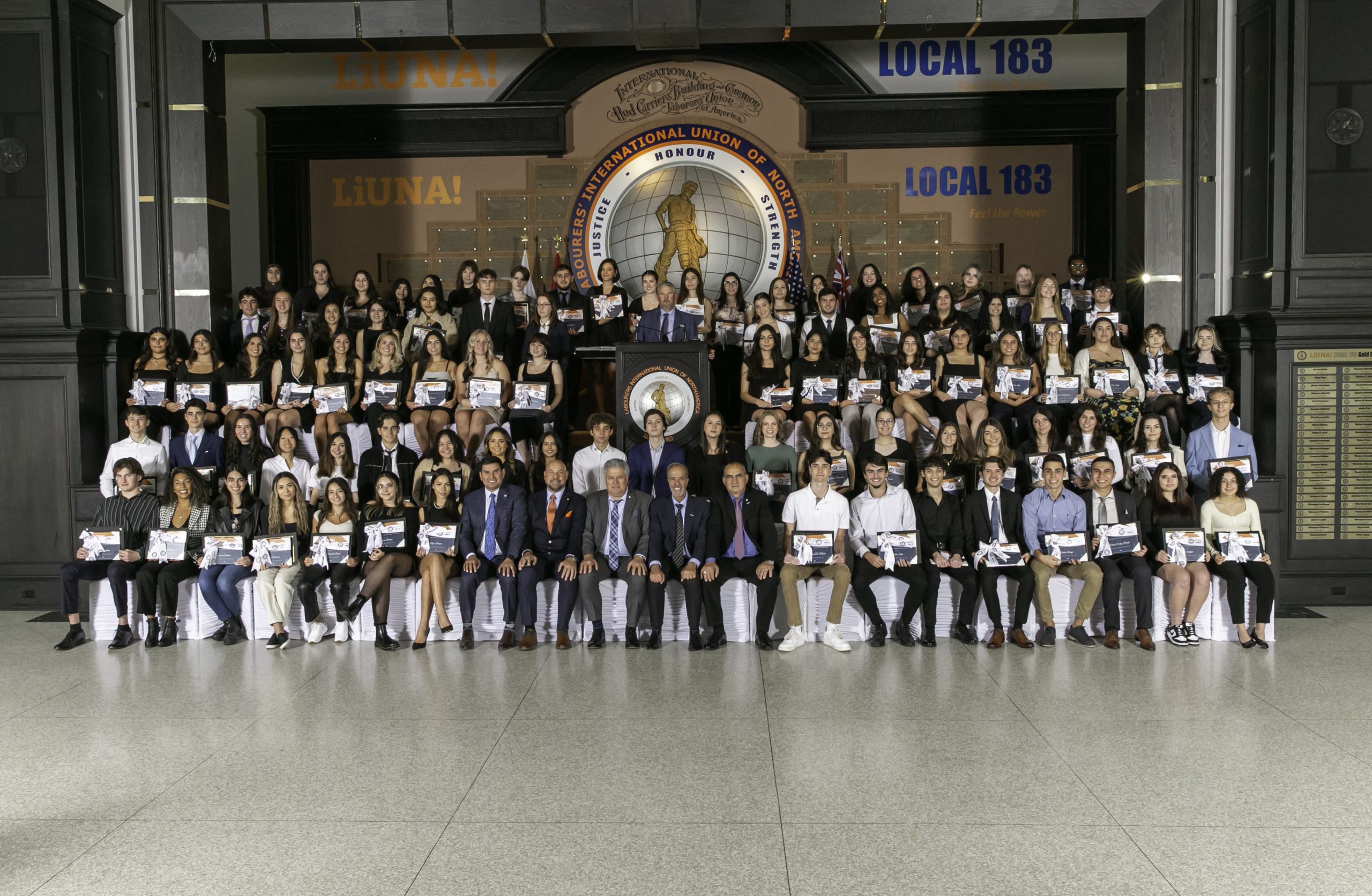 LiUNA Local 183 Celebrates 27 Years of Scholarship Giving, Awarding 129 Students Over $10 Million in Support