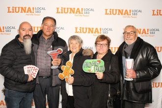 LIUNA Local 183 Honours Retirees at Annual Holiday Gathering