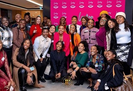 Women entrepreneurs and professionals attending a Leading Ladies Connect community event in Canada