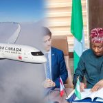 Captain Ruth Adeola Adebanwo Flies New Ibom Air Airbus A220-300 From Canada to Nigeria