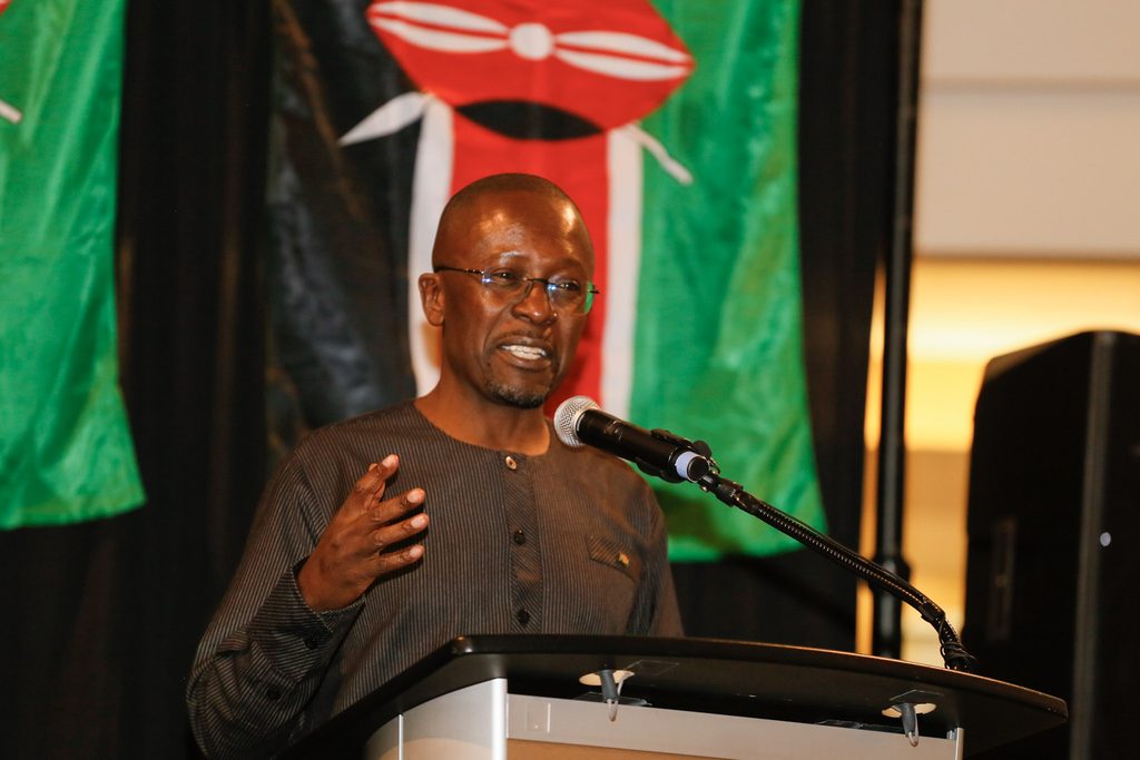 Jaoko Oburu Odinga, Special Presidential Advisor on Economic Empowerment and Sustainable Livelihoods in Kenya, at the Kenyan KONNECT 2025 event.