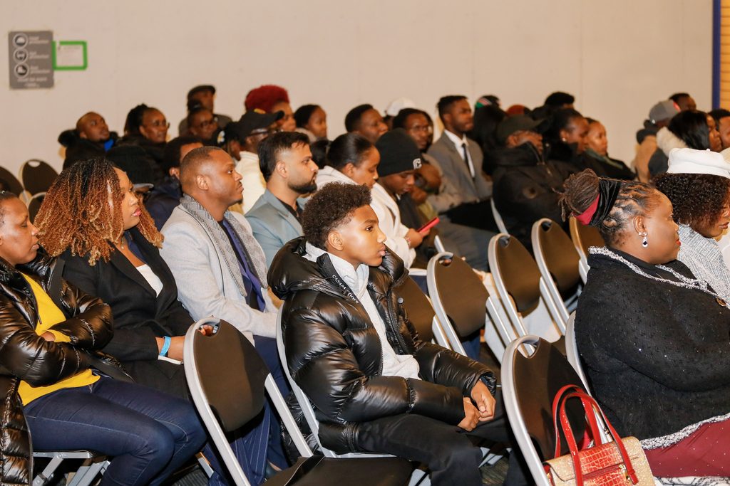 Members of the Kenyan diaspora celebrating their heritage in Canada.