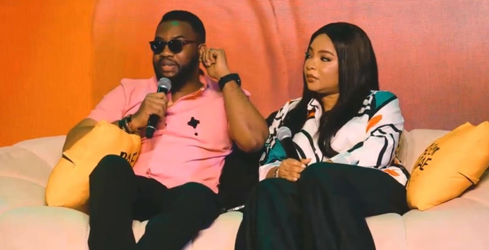 Linda Ejiofor Suleiman and Ibrahim Suleiman featured in BellaNaija's coverage of their Due Parenting Podcast.